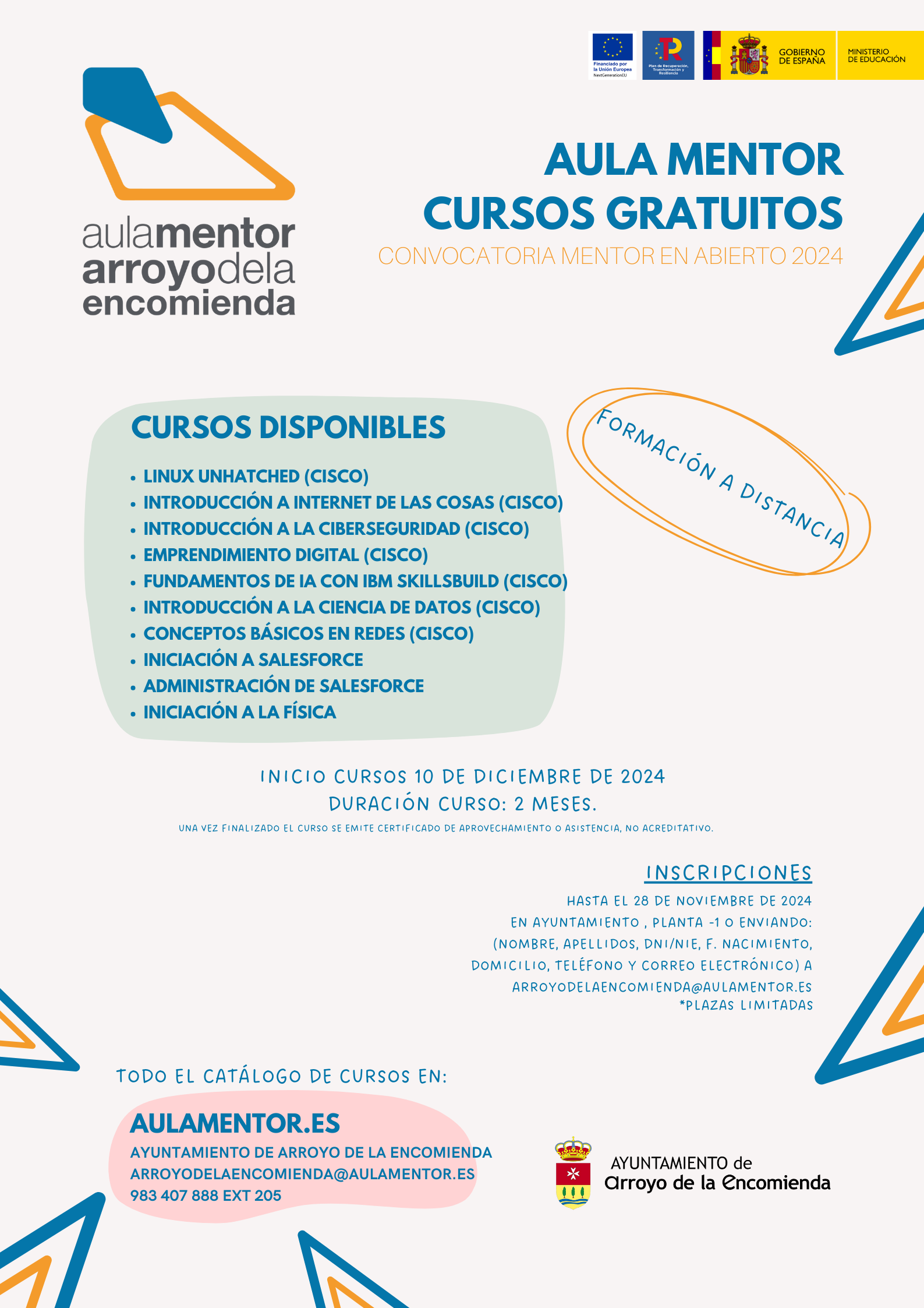 AULA MENTOR RECOMENDADOS