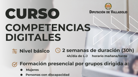 Curso 'Competencias digitales' (nivel básico)