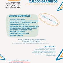 Convocatoria de cursos gratuitos a distancia. Mentor en Abierto.