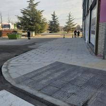 Concluyen las obras de mejora en el cruce de la calle Parque Empresarial y la avenida de Salamanca