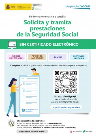 Solicita y tramita prestaciones de la Seguridad Social