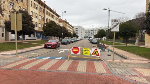 Arrancan las obras en la calle Federación de Fútbol